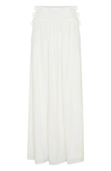 I Know It's Hard Maxi Skirt White