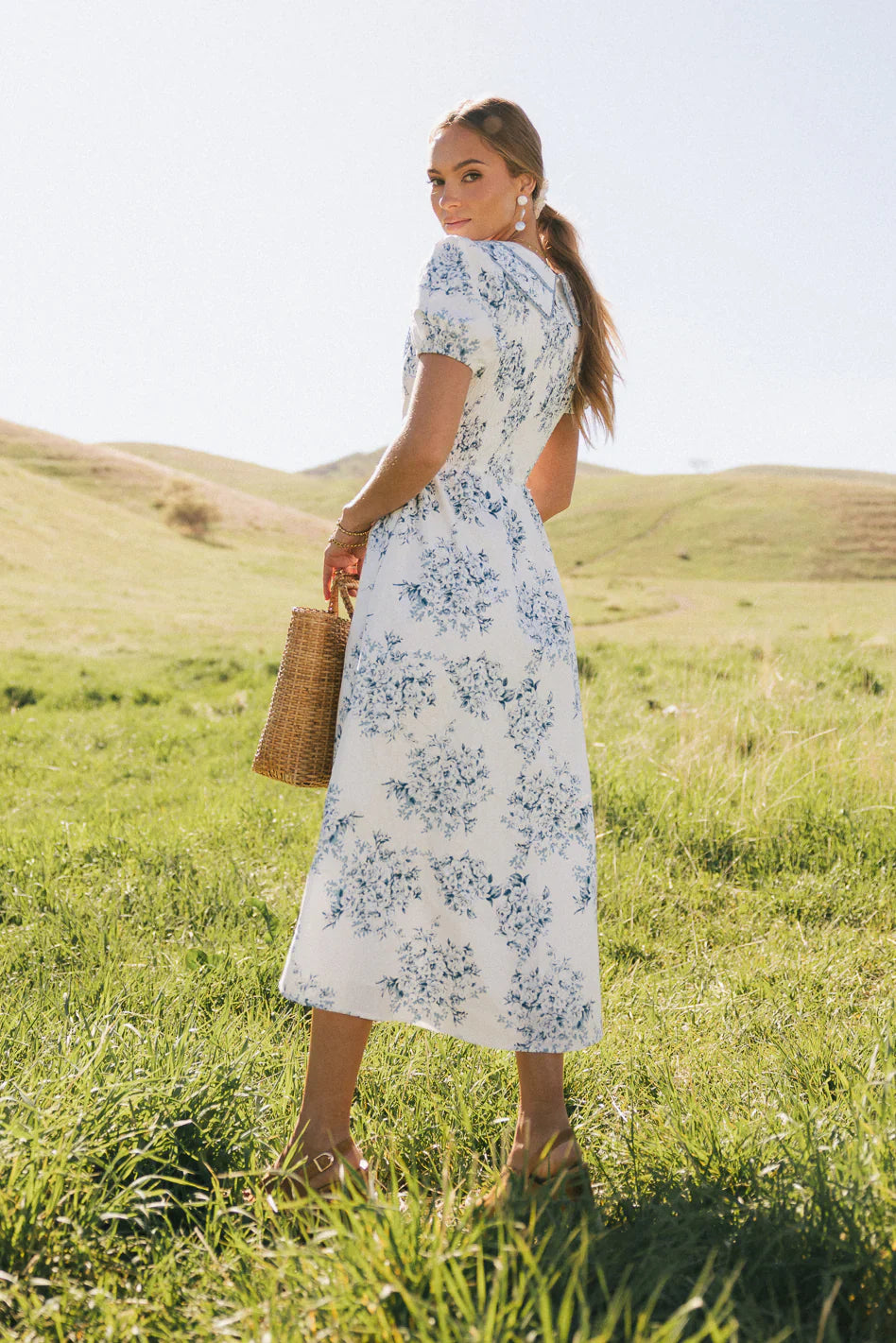 Kyrie Floral Midi Dress
